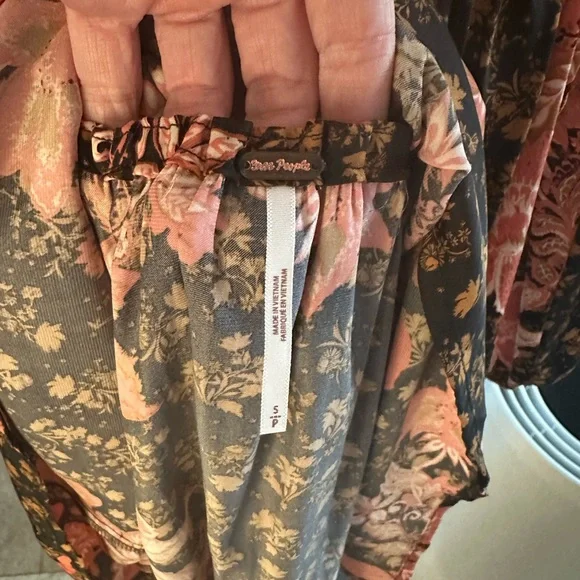 Free People Floral Women's Dress - Picture 2 of 4